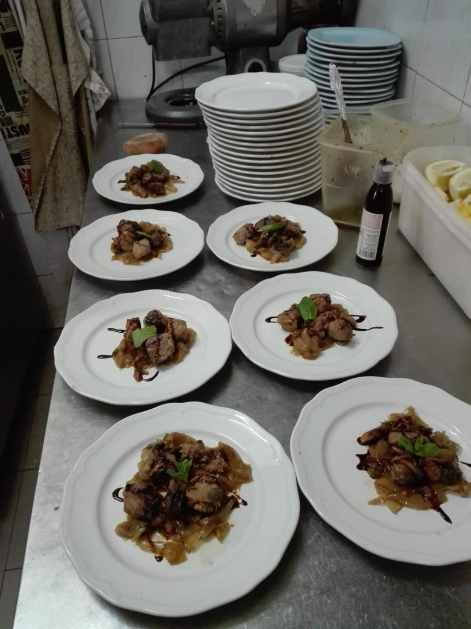 Pensione S. Antonio Ristorante Silvia Furci Siculo Buitenkant foto